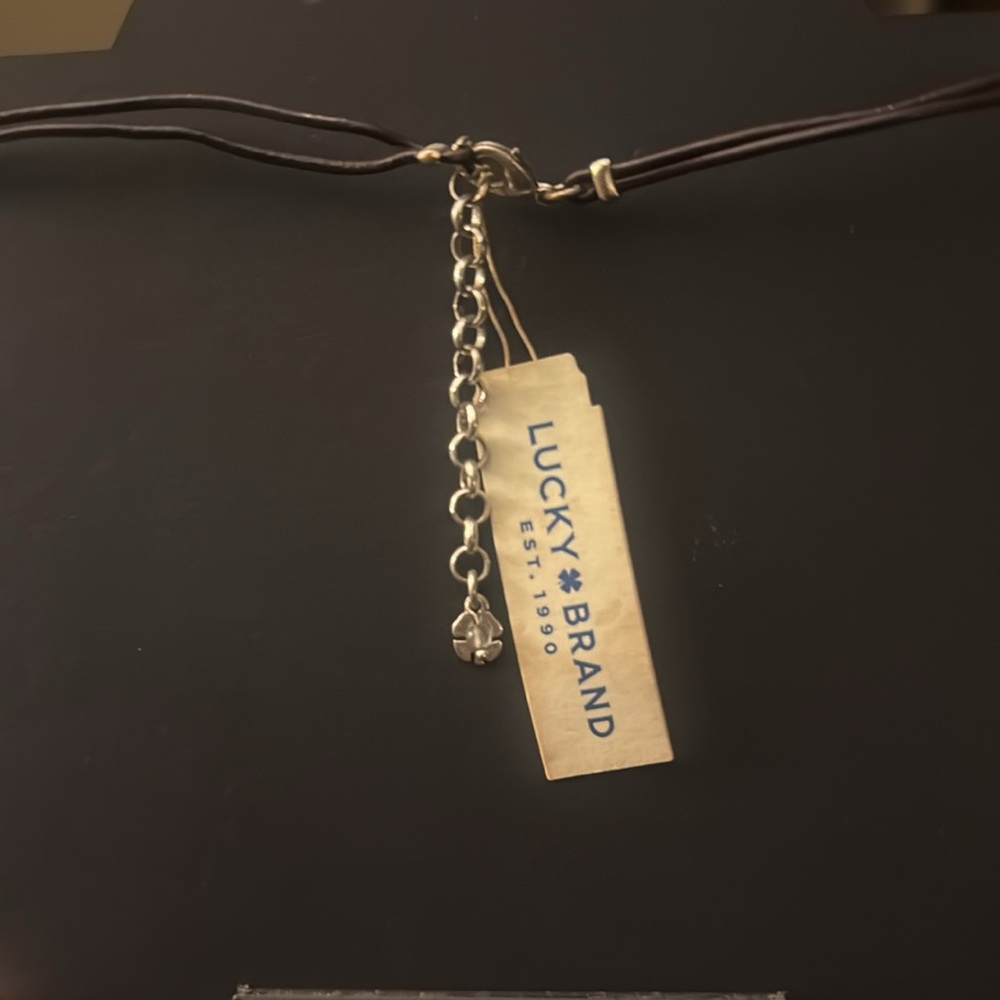 Lucky Brand charmed necklace - Picture 3 of 4